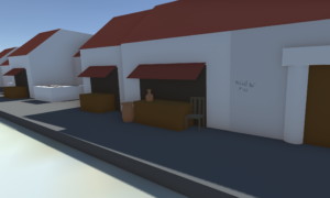 Prefab storefronts using simple Unity 3D objects